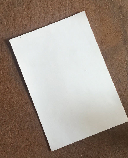 White Goatskin Parchment Paper - Vellum for Calligraphy & Crafts