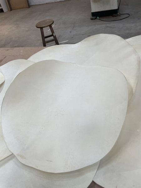 Goatskin Rawhide Drum Heads  Natural Unbleached Vellum Rounds for Frame Drums